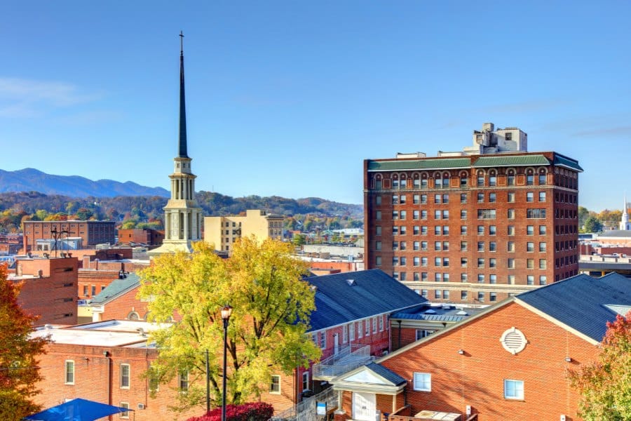 Autumn in Johnson City, Tennessee